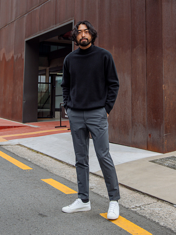 (L-5XL)<br>키프로스 柔丝 半高领针织品