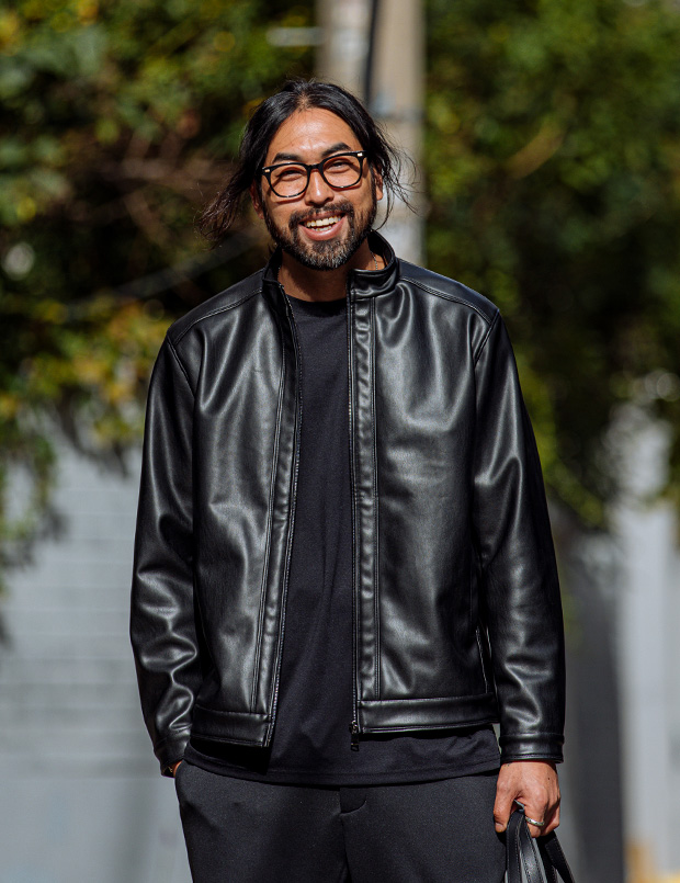 (L~5XL)<BR>아라스 레더 外套