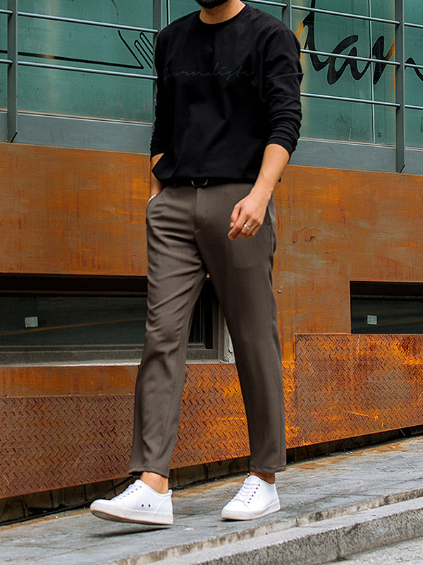 (S-5XL)<BR>램버트 宽松长裤