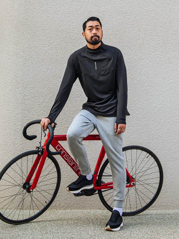 (L-3XL)<br>드온디 半高领衬衫