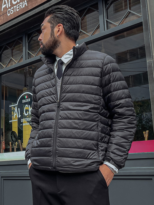 (L-7XL)<BR>나투리타 鸭绒 경량점퍼