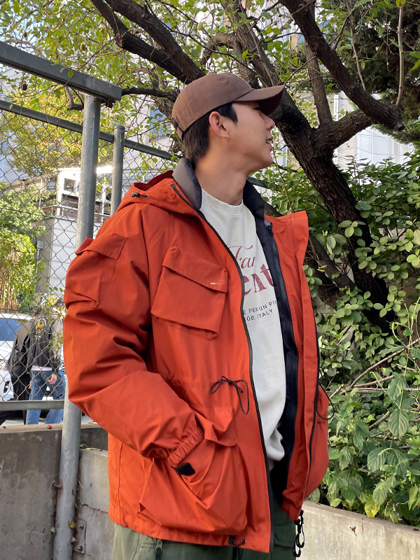 (L-3XL)<BR>틴거 鸭绒 夹克 F0025