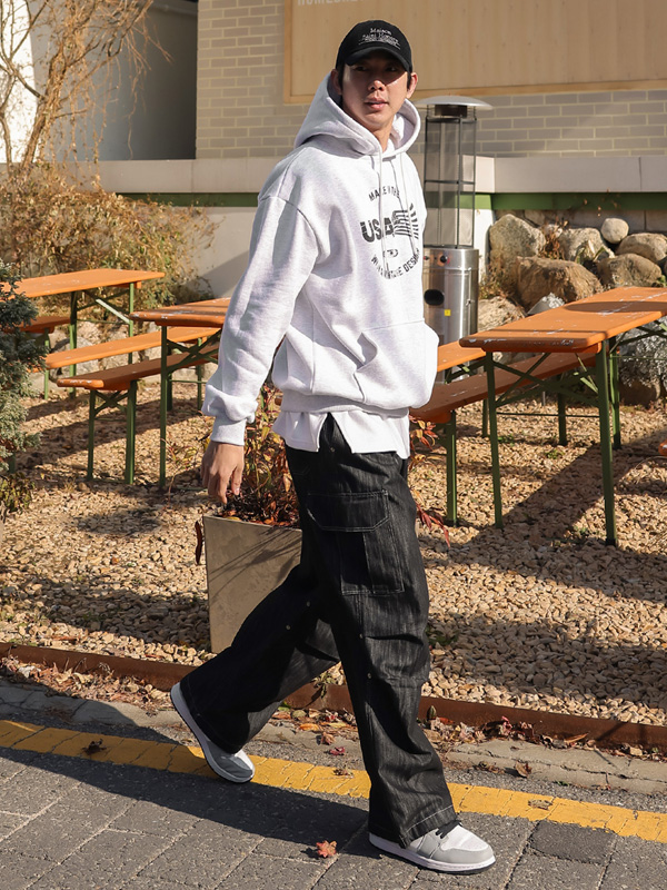 (XL-6XL)<br>다클리 USA羊毛连帽衫