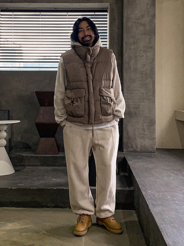 (L-3XL)<BR>루드노 鸭绒 羽绒马甲