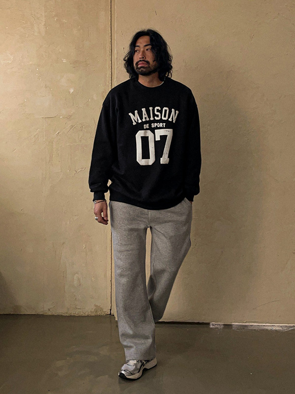 (M-6XL)<BR>스티수드 半宽配合 松紧带裤