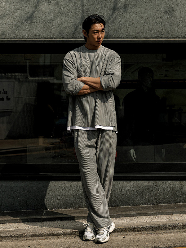 (L-5XL)<BR>엔히크 松紧带裤 K2422<BR><B><FONT COLOR="#ff4800">[额外折扣]</FONT></B>