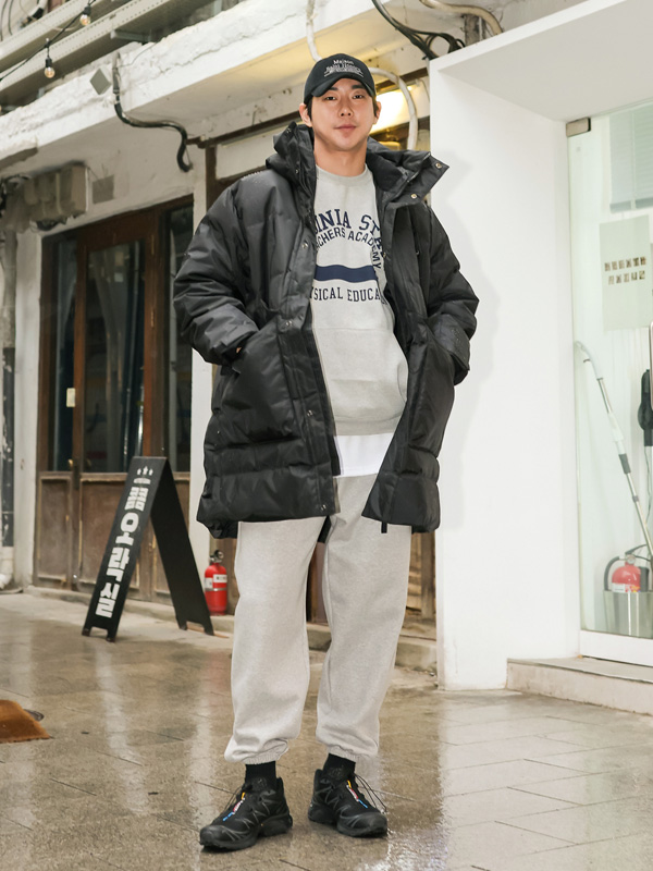 (L-4XL)<BR>킬콘리 运动服 조거기모팬츠