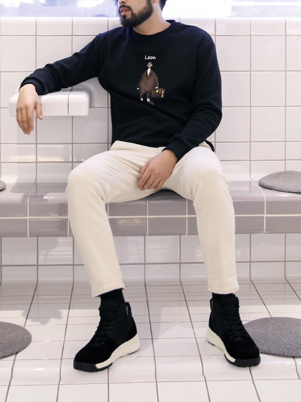 (L-5XL)<BR>패터슨 洗裤子