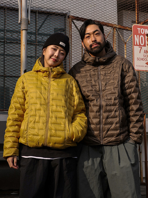 (M-7XL)<br>차바리아 鸭绒 후드패딩 25137