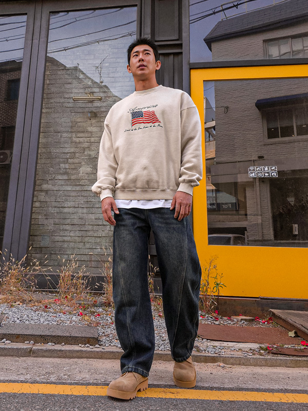 랑쿠스 颜料 一件打盹的卫衣