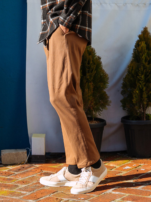 (M-5XL)<BR>티피클 핀턱 코튼팬츠