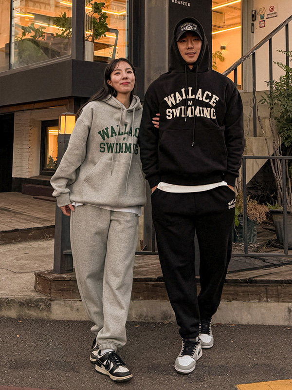 (L-5XL)<BR>차파이노 羊毛连帽衫