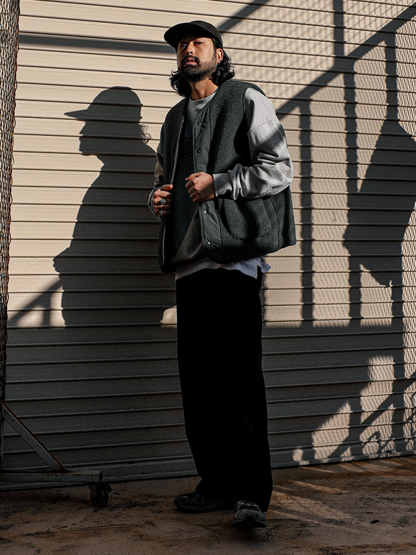 (XL-6XL)<br>카숭 绒毛 양면조끼 88852