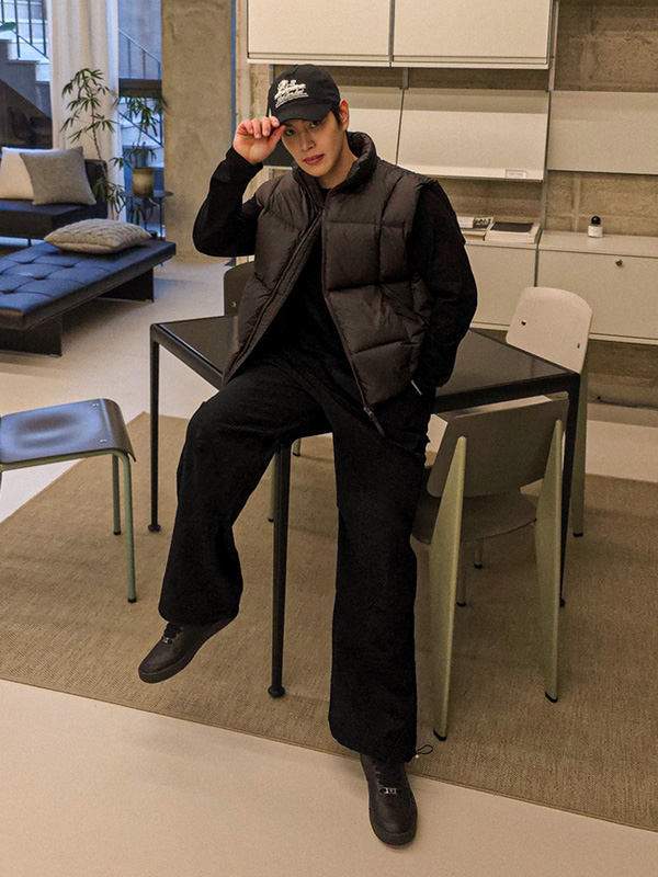 린드스토 半宽配合 기모밴딩팬츠 402