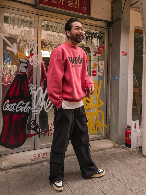 스크라딘 颜料 一件打盹的卫衣