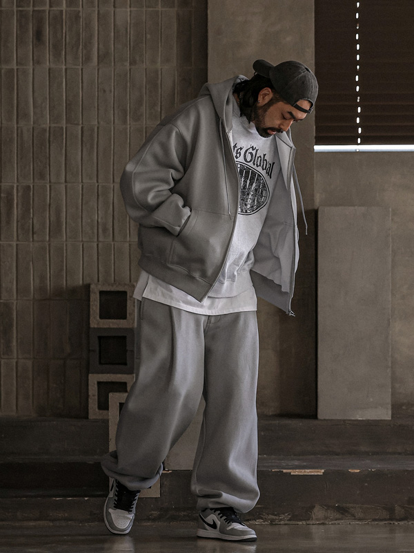 (XL-6XL)<BR>라모사디 带帽拉链