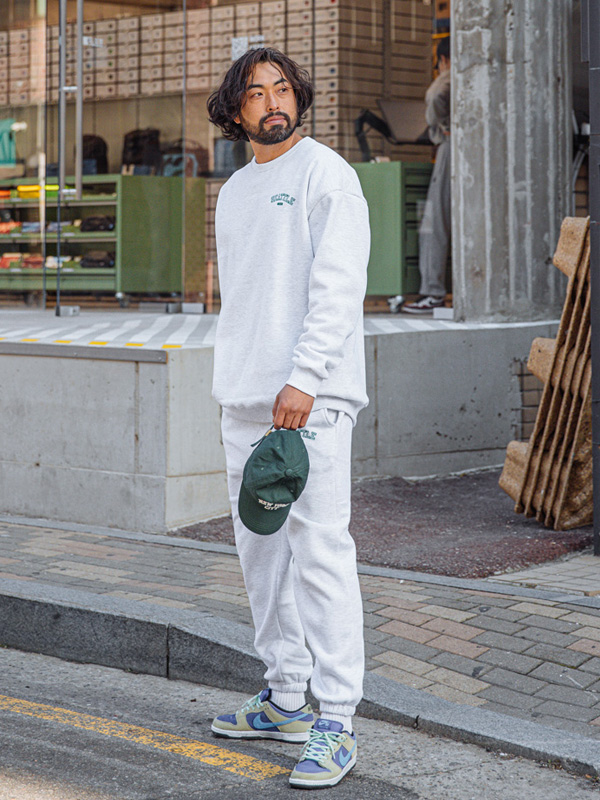 (L-4XL)<BR>키메로 运动服 조거기모팬츠