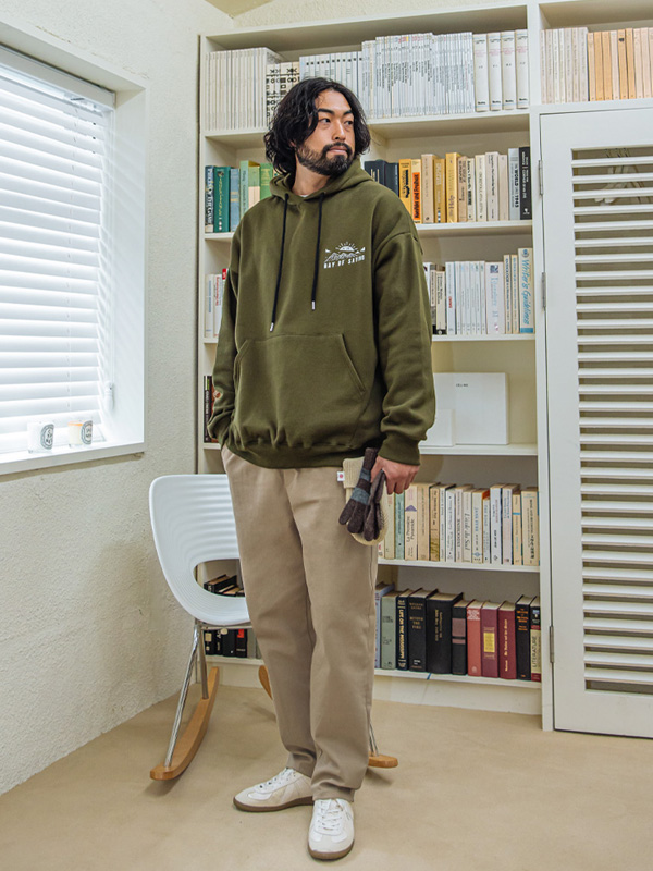 (XL-4XL)<br>콜린스빌 羊毛连帽衫