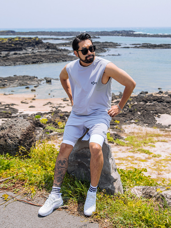 (M-6XL)<br>크루엘라 网 背心<br><font color="#072c81"><B>[ W.DNA ]</B></font>