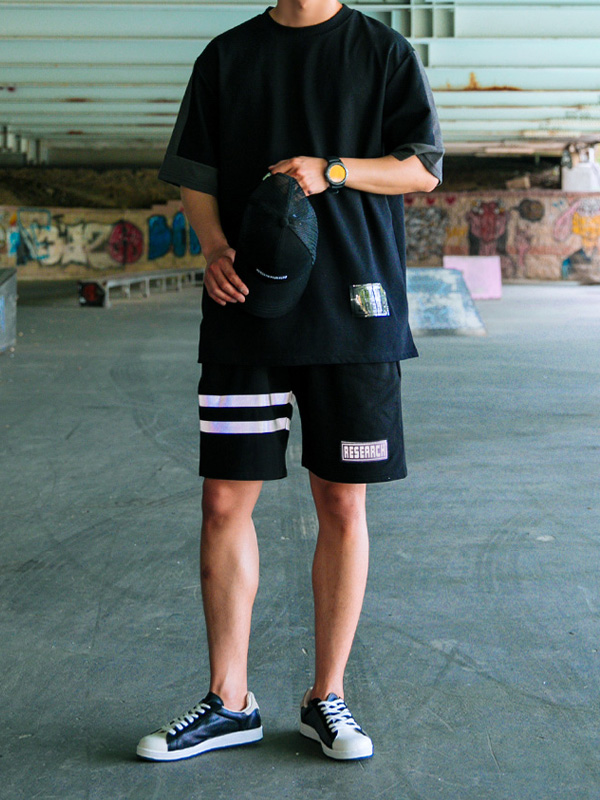 (L-5XL)<BR>폴아웃 스카치 运动服 短裤