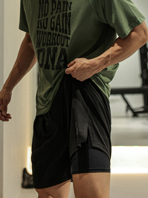 (M-6XL)<br>오바네스 冷却系统 레깅스밴딩반바지<br><font color="#072c81"><B>[ W.DNA ]</B></font>