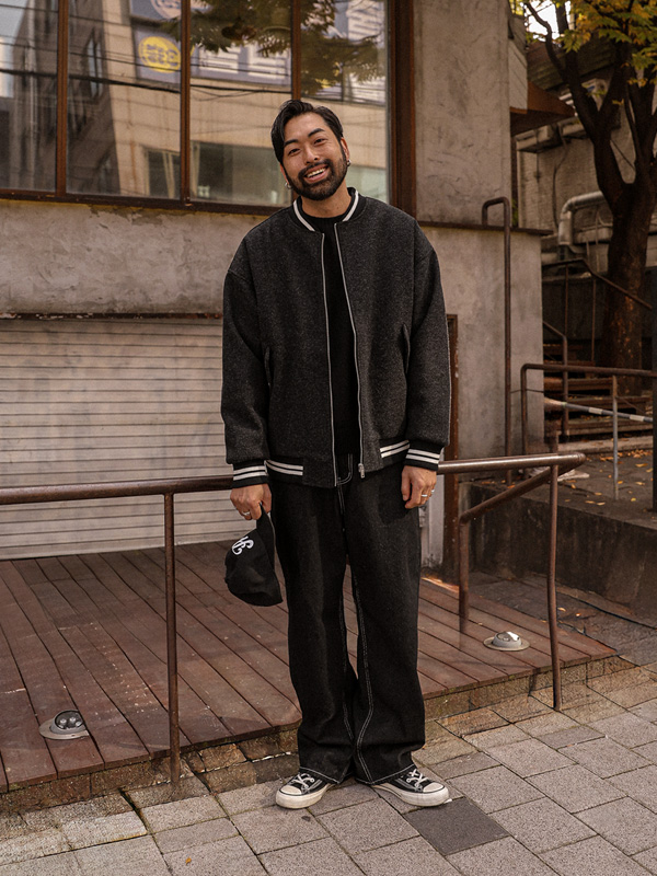 (S-6XL)<BR>파란키 半宽配合 无洗牛仔裤