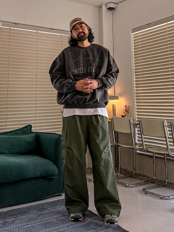 <font color="#FF0000">[Big ing EVENT 商品]</font><br>(L-5XL)<BR>카다룬 半宽配合 捆绑货物 기모팬츠 1919