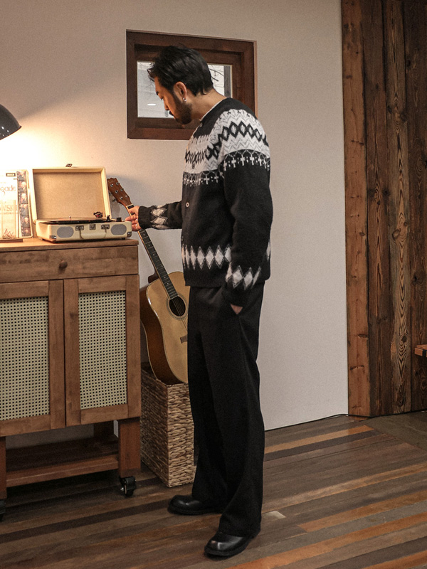 아크사이 北欧 开衫 25115