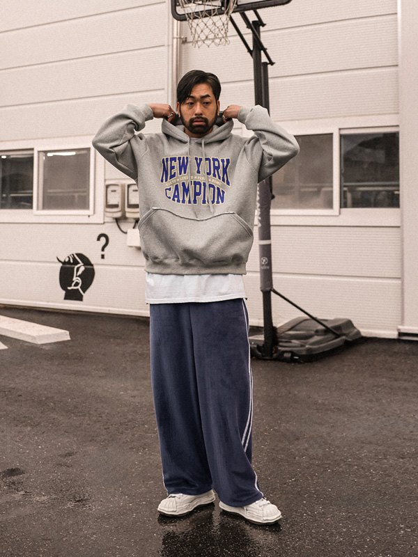 (XL-5XL)<br>코제틴 羊毛连帽衫