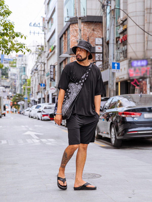 (L-5XL)<BR>퓨즈 아이스 短袖T恤