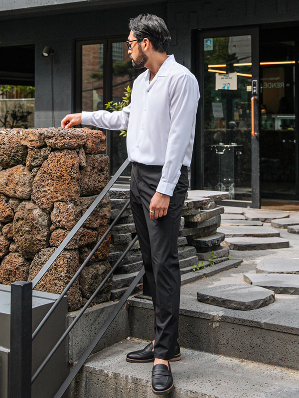 (L-6XL)<br>델리언 开领衬衫