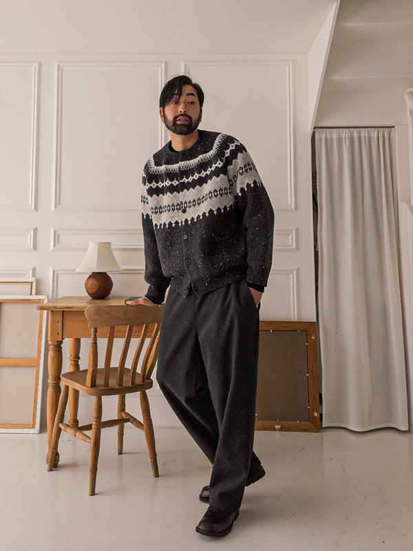 (L-5XL)<BR>슈탄카 标准配合 기모밴딩슬랙스 64