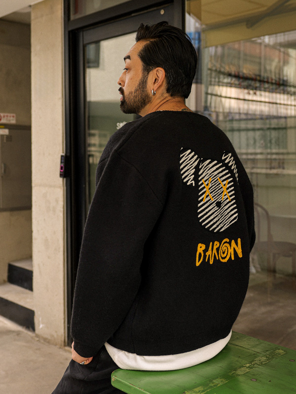 (L-5XL)<BR>링코나라 开衫