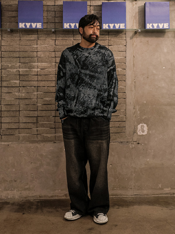 코스타카 더티워싱 针织衫