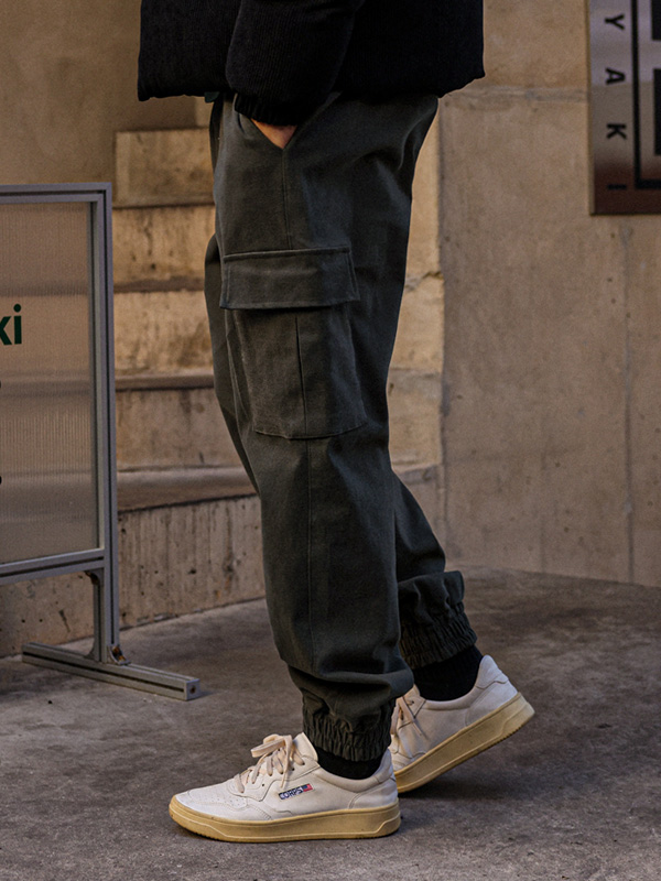 (M-6XL)<BR>피노타 货物捆绑 기모조거팬츠 P011