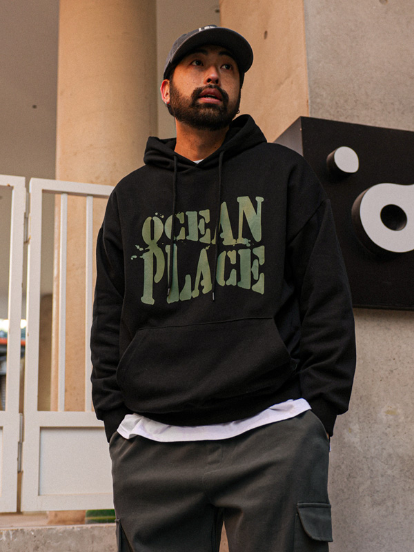 그린블랫 带帽T恤