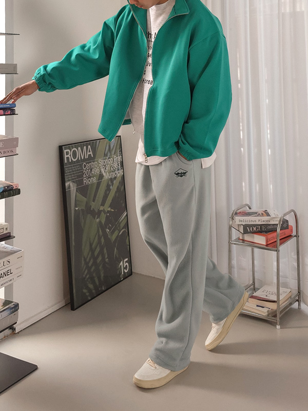 <font color="#660616">[Big ing EVENT 商品]</font><br>(L-7XL)<BR>커티스 半宽配合 绒毛 松紧带裤 P012