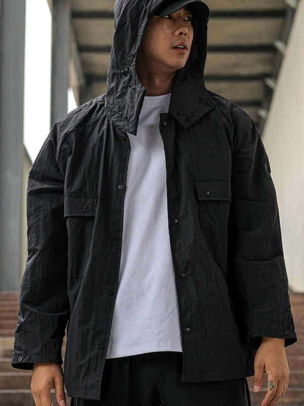 (XL-4XL)<br>폰토피 带帽外套