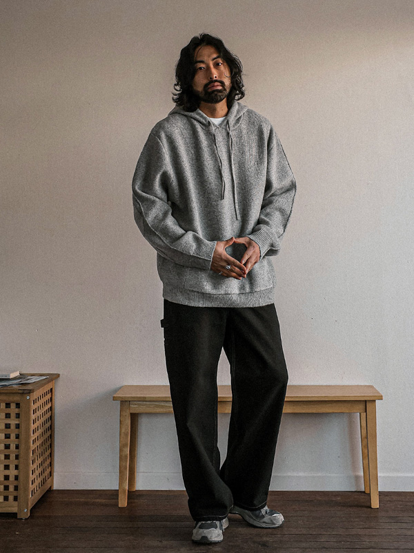 (M-4XL)<BR>코밸리스 니트후드