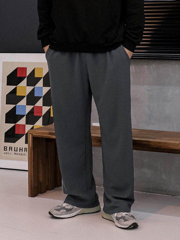 (XL-6XL)<BR>몽크스 半宽配合 松紧带裤