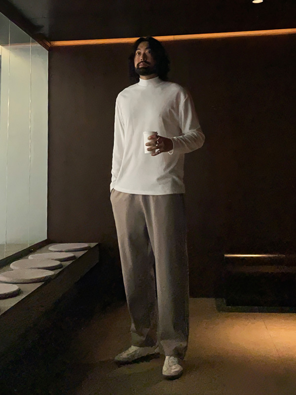 (M-3XL)<br>칸트라우 半高领针织品 H0032