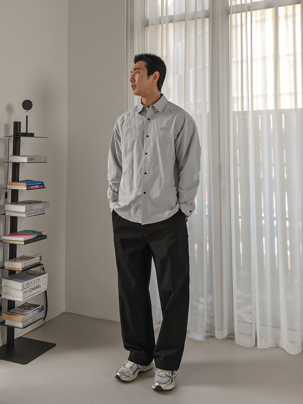 (L-7XL)<BR>매그너스 절개셔츠 6015