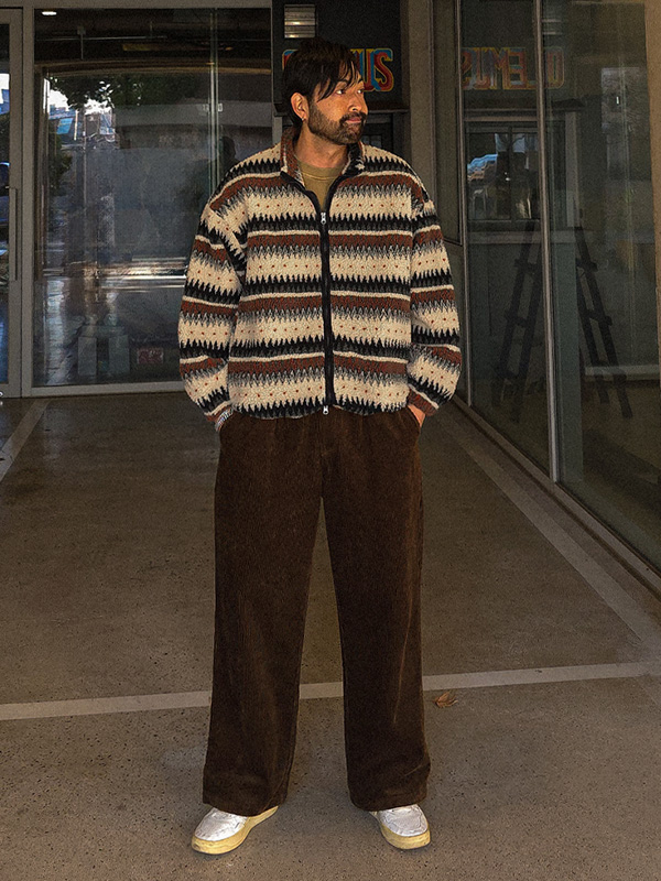 (L-7XL)<br>타틴 广泛适用 골덴밴딩팬츠 1859