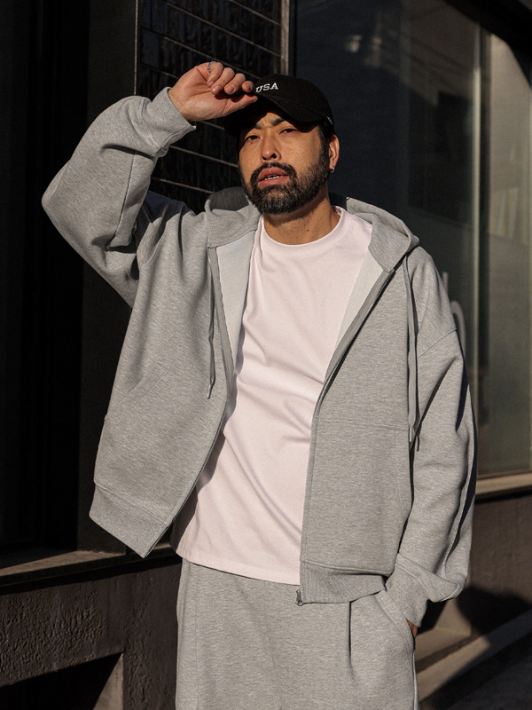 (M-6XL)<br>쿱사 切口 带帽拉链