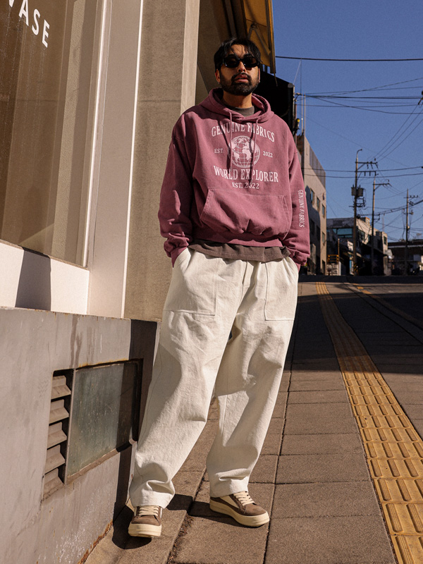 아르노스 颜料 带帽T恤