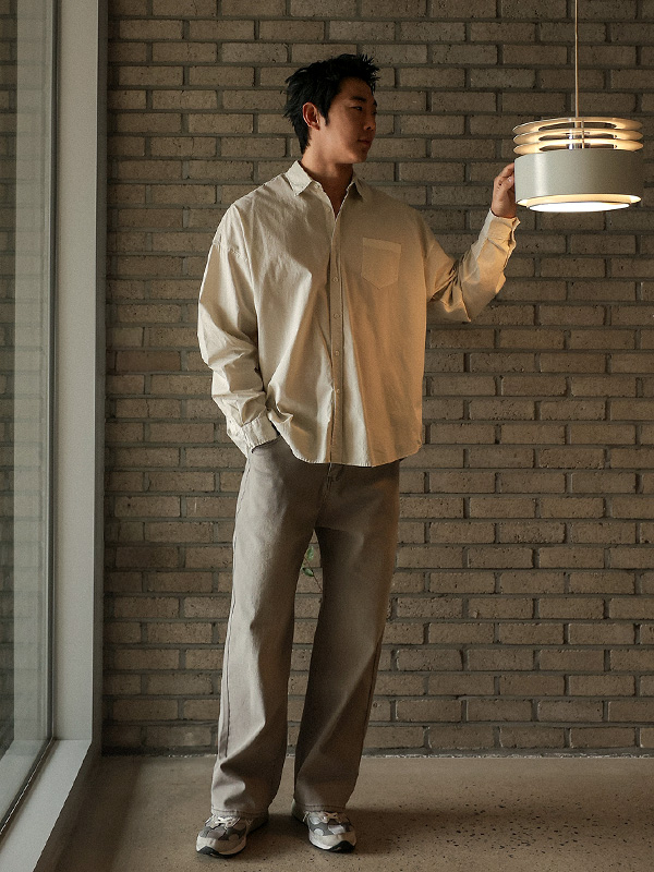 (L-7XL)<br>멜니크 标准配合 后松紧带 면스판팬츠