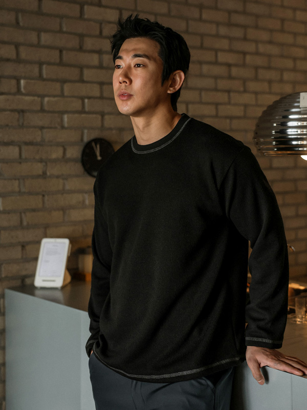 (L-5XL)<br>바그파트 针织衫 长袖t恤