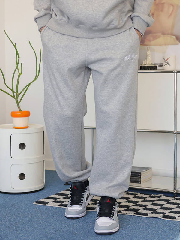 (L-6XL)<BR>커토미 布鲁克林 绑带慢跑裤 <br><font color="#098a09"><B>选择长度 (基础,长款+8cm)</B></font>