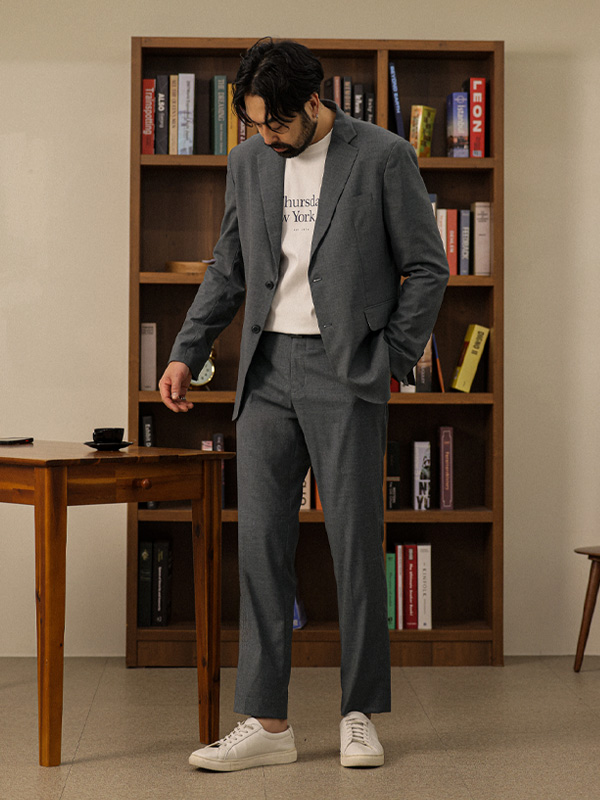 (M-6XL)<BR>월드 정장자켓+꺼진 불꽃 正装短裤