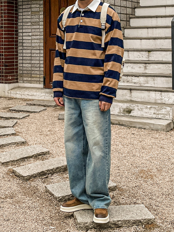 (S-5XL)<BR>피커링 广泛适用 牛仔裤 206